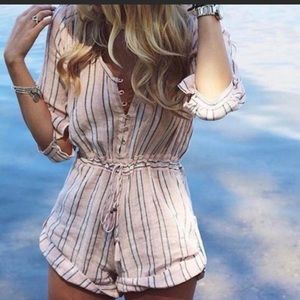 Spell and the Gypsy striped rompers